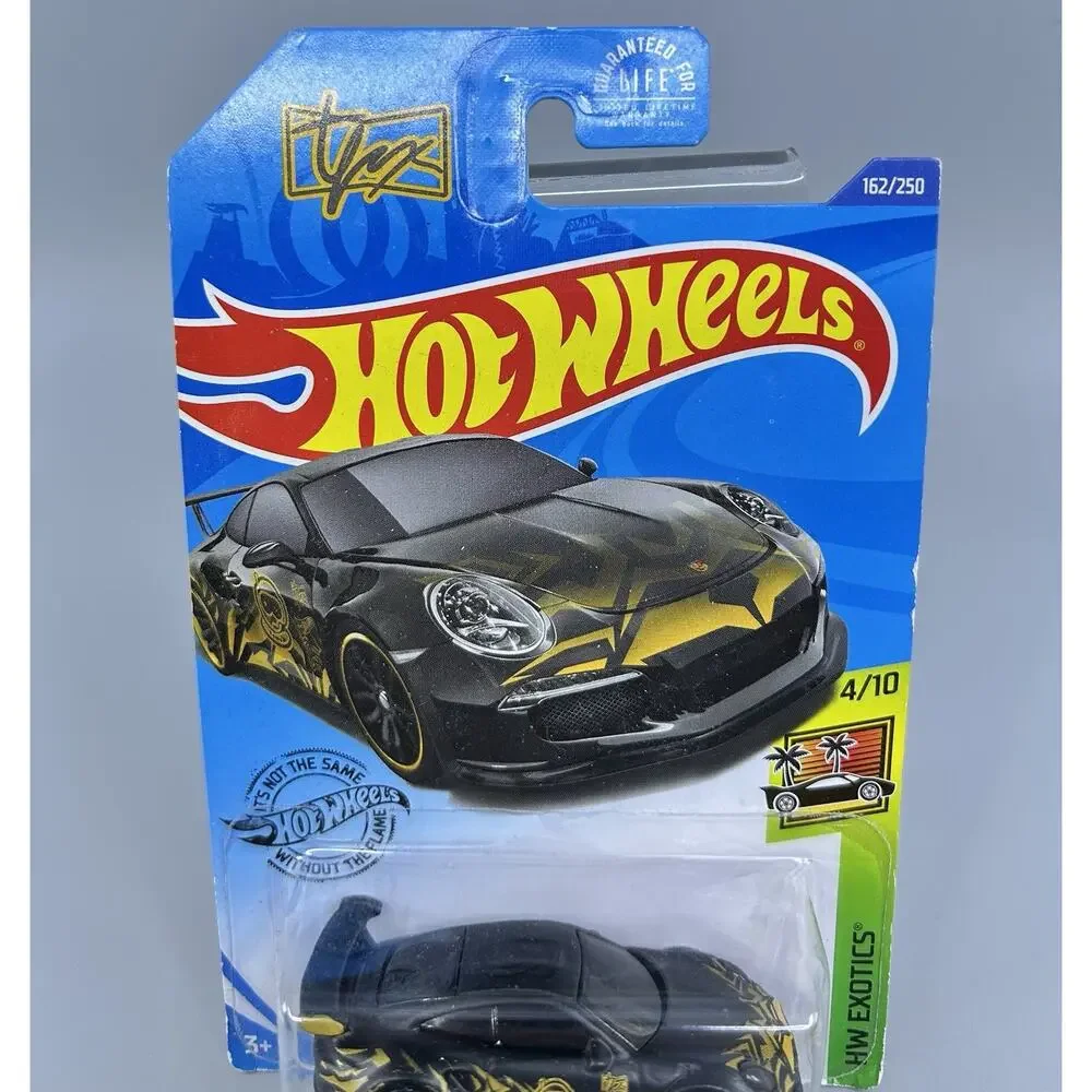 Hot Wheels PORSCHE 911 GT3 RS HW Exotics 4/10 Black 2020 Mattel Diecast 1:64